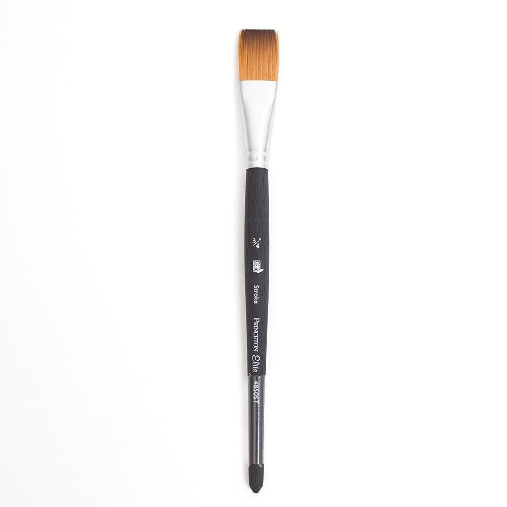 Princeton, Brushes, Art & School, Elite, Synthetic, Kolinsky Sable, Watercolor, 105319, Stroke, 3/4